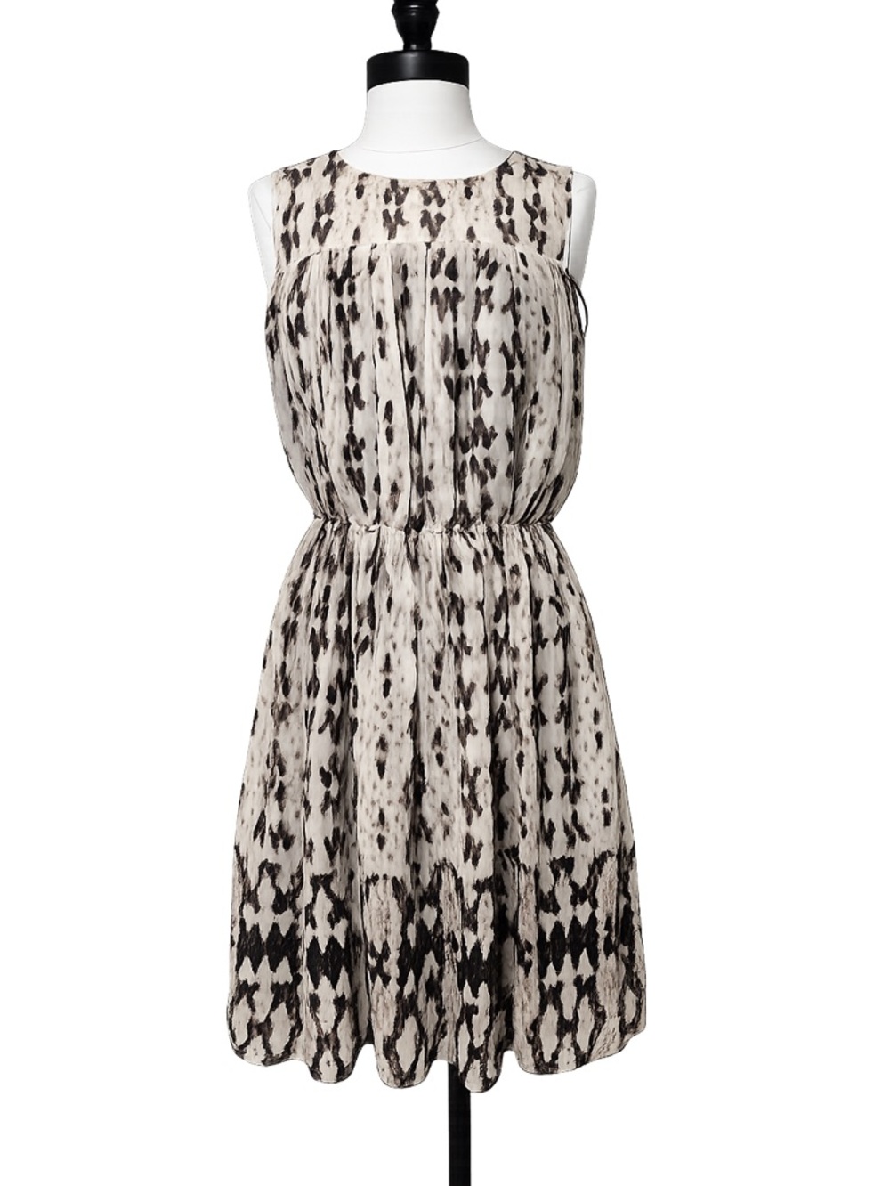 MNG Mango Printed Sleeveless Dress M / US 8-10